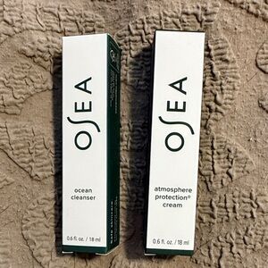 OSEA Ocean Cleanser & Atmosphere Protection Cream Duo NWT Skin Care